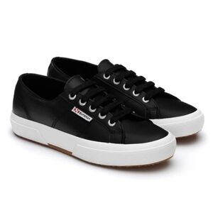 Superga 2750 Nappa Leather Classic Sneaker Women Size 10 New 082025